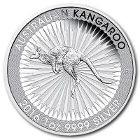 Australien - 1 AUD PerthMint Känguru (Diverse) - 1 Oz Silber