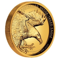 Australien - 200 AUD Wedge Tailed Eagle 2020 - 2 Oz Gold HighRelief