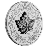 Kanada - 30 CAD Maple Leaf Brosche 2020 - 2 Oz Silber
