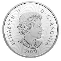 Kanada - 30 CAD Koloriertes Dickhornschaf 2020 - 2 Oz Silber