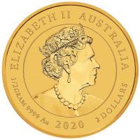 Australien - 2 AUD End of World War II 2020 - 0,5g Gold