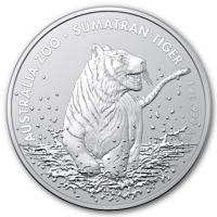 Australien - 1 AUD RAM Zoo (1.) Sumatra Tiger 2020 - 1 Oz Silber