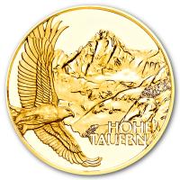 sterreich - 50 EUR Am hchsten Gipfel 2020 - 1/4 Oz Gold