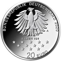 Deutschland - 20 EURO 300 Geb. Mnchhausen 2020 - Silber Spiegelglanz