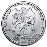 Kanada - 2 CAD Calgary Stampede - 1/2 Oz Silber