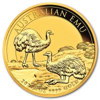 Australien - 100 AUD Emu 2020 - 1 Oz Gold