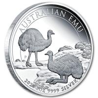 Australien - 1 AUD Emu 2020 - 1 Oz Silber PP