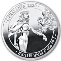 Germania Mint - 5 Mark 2020 - 1 Oz Silber PP