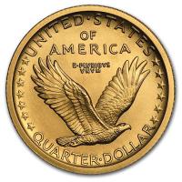 USA - 0,25 USD Standing Liberty Centennial - 1/4 Oz Gold