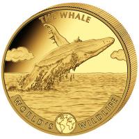 Kongo - 100 Francs Worlds Wildlife Wal 2020 - 1 Oz Gold