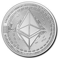 Tschad - 5000 Francs Crypto Ethereum 2020 - 1 Oz Silber
