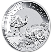 Australien - 1 AUD Emu 2020 - 1 Oz Silber