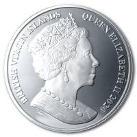 British Virgin Islands - 1 Dollar Mayflower 2020 - 1 Oz Silber PL