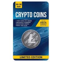 Tschad - 5000 Francs Crypto Litecoin Antik 2020 - 1 Oz Silber Antik