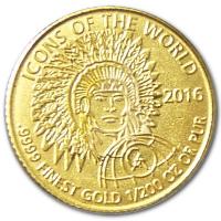 Ruanda - 10 RWF Icons of the World (Diverse) - 1/200 Oz Gold