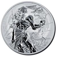 Tuvalu - 1 TVD Gods of Olympus: Zeus 2020 - 1 Oz Silber