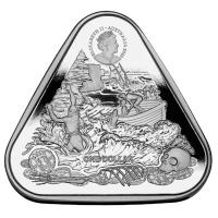 Australien - 1 AUD Triangular Zuytdorp 2020 - 1 Oz Silber