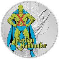Niue - 2 NZD DC Justice League Martian Manhunter - 1 Oz Silber