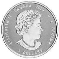 Kanada - 5 CAD Geburtssteine: Juni 2020 - Silber PP