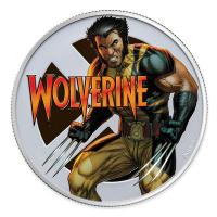 Fiji - 1 FJD Marvel Wolverine 2020 - 1 Oz Silber PP Color
