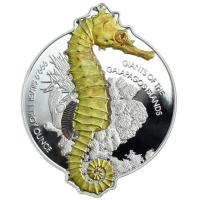 Solomon Islands - 1 Dollar Giant Seahorse 2020 - 1 Oz Silber