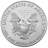 USA - 1 USD Silver Eagle Sport: Football - 1 Oz Silber Color