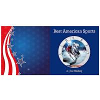 USA - 1 USD Silver Eagle Sport: Ice Hockey - 1 Oz Silber Color