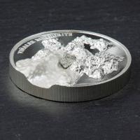Cook Island - 2 CID Vinales Meteorite 2020 - 1 Oz Silber