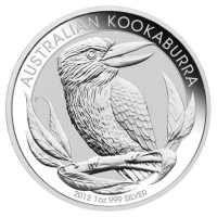 Australien - 1 AUD Kookaburra 2012 - 1 Oz Silber