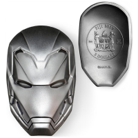 Fiji - 5 FJD Marvel Icon 1: Iron Man - 2 Oz Silber