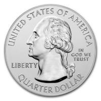USA - 0,25 USD Kansas Tallgrass Prairie 2020 - 5 Oz Silber