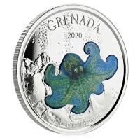 Grenada - 2 Dollar EC8_3 Diving Paradise PP 2020 - 1 Oz Silber Color