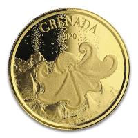 Grenada - 10 Dollar EC8_3 Diving Paradise 2020 - 1 Oz Gold
