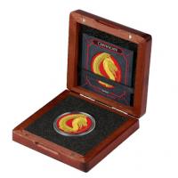 Germania Mint - 5 Mark Germania Beasts: Fafnir Space Red Edition 2020 - 1 Oz Silber BOX