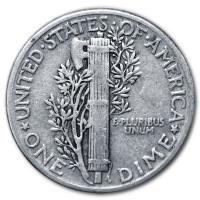 USA - 0,10 USD One Dime Mercury (1916-1945) - Silbermnze