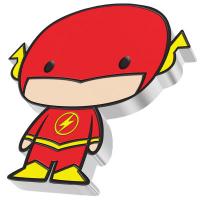 Niue - 2 NZD Chibi DC (3.) The Flash(TM) 2020 - 1 Oz Silber