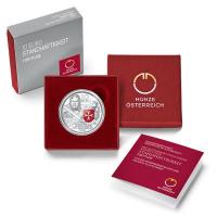 sterreich - 10 Euro Standhaftigkeit 2020 - Silber PP Color