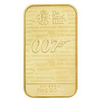 Grobritannien - James Bond Barren 2020 - 1 Oz Gold