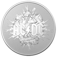 Australien - 1 AUD Rocklegende AC/DC 2021 - 1 Oz Silber