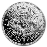 China - (1.) Kiangnan Dragon Dollar One Restrike 2020 - 1 KG Silber