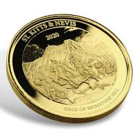 Dominica - 10 Dollar EC8_3 Brimstone Hill 2020 - 1 Oz Gold