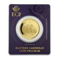 Dominica - 10 Dollar EC8_3 Brimstone Hill 2020 - 1 Oz Gold