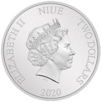Niue - 2 NZD Harry Potter Classic: Harry Potter(TM) - 1 Oz Silber