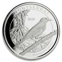 Montserrat - 2 Dollar EC8_3 The Emerald Isle Oriole 2020 - 1 Oz Silber