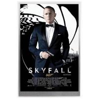 Australien - James Bond Movie Poster: Skyfall - Silber