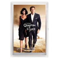 Australien - James Bond Movie Poster: Quantum of Solace - Silber