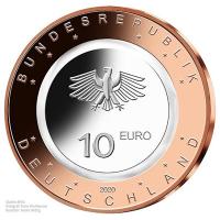 Deutschland - 10 EURO An Land 2020 - Stempelglanz