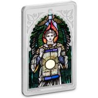 Niue - 2 NZD Erzengel Uriel 2021 - 1 Oz Silber