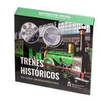 Iberoamerika - Historische Züge Sammleredition - 8*Silbermünzen
