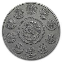 Mexiko - Libertad Siegesgöttin 2018 - 1 Oz Silber Antik Finish